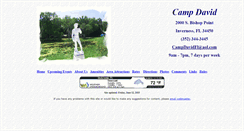 Desktop Screenshot of campdavidflorida.com